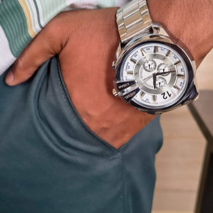 Silver Ton Watch